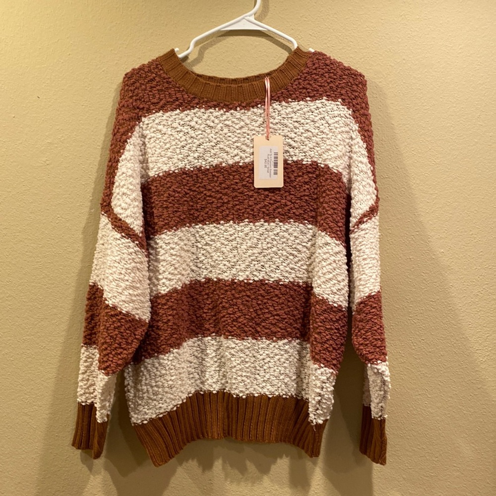 Popcorn sweater